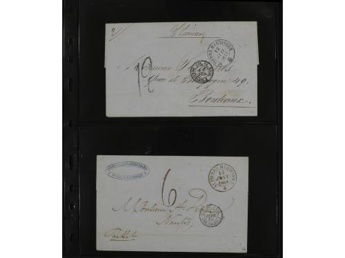 ✉ MARTINICA. 1781-1915. Lot of 19 covers. 