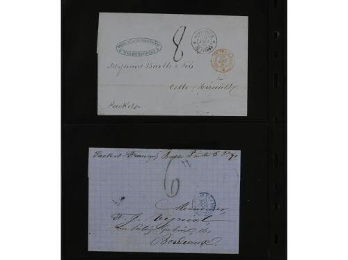 ✉ MARTINICA. 1781-1915. Lot of 19 covers. 