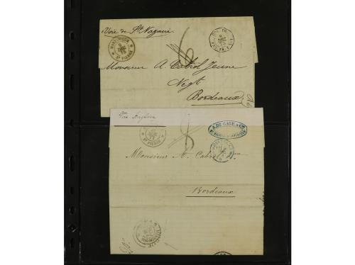 ✉ MARTINICA. 1781-1915. Lot of 19 covers. 