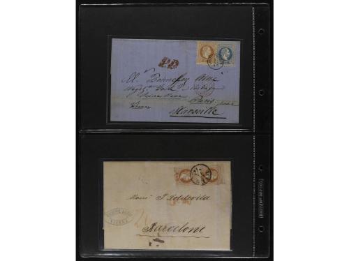 ✉ AUSTRIA. 1868-82. Lot of 8 covers and cards. 