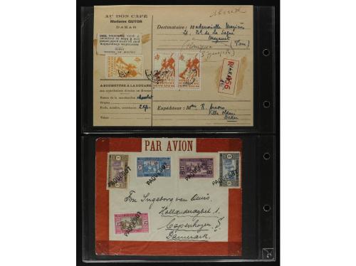 SENEGAL. 1860-1930. Lot of 18 covers. 