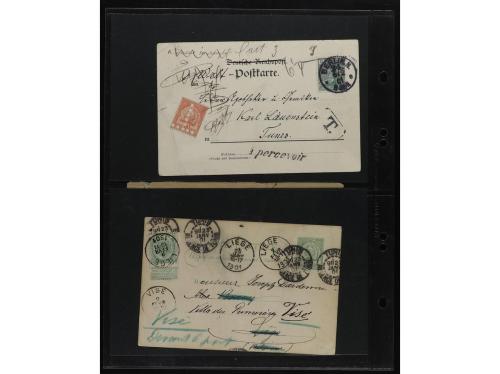 ✉ TUNEZ. 1858-1950. Lot of 12 covers. 