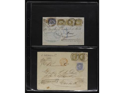 ✉ BELGICA. 1872-81. Lot of 29 Registered Covers. 