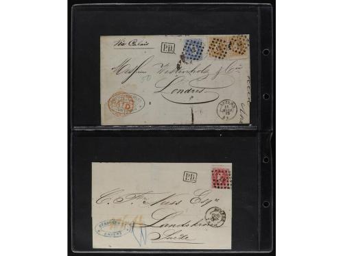 ✉ BELGICA. 1871-79. Lot of 31 covers foreign destinations. 