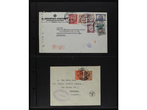 ✉ PORTUGAL. 1892-1940. 24 covers and cards. 