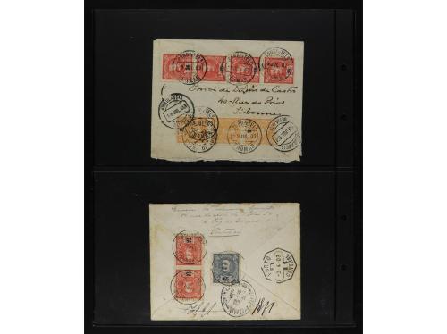 ✉ PORTUGAL. 1892-1940. 24 covers and cards. 