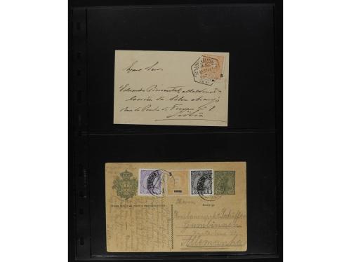 ✉ PORTUGAL. 1892-1940. 24 covers and cards. 