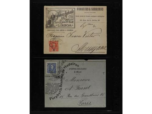 ✉ PORTUGAL. 1892-1940. 24 covers and cards. 