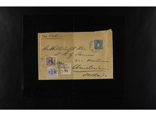 ✉ MOZAMBIQUE. 1880-1917. 21 covers and cards. 