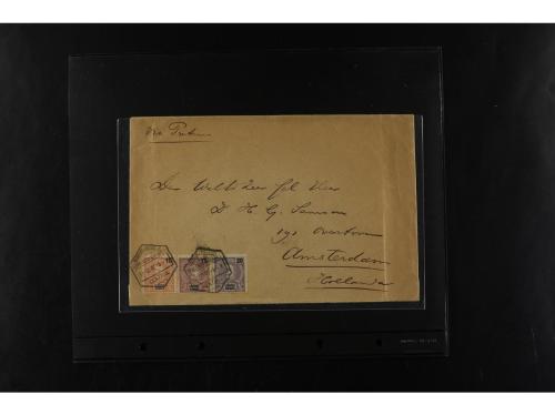 ✉ MOZAMBIQUE. 1880-1917. 21 covers and cards. 