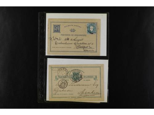 ✉ MOZAMBIQUE. 1880-1917. 21 covers and cards. 