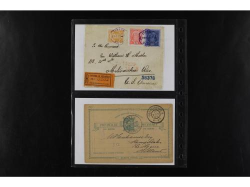 ✉ MOZAMBIQUE. 1880-1917. 21 covers and cards. 