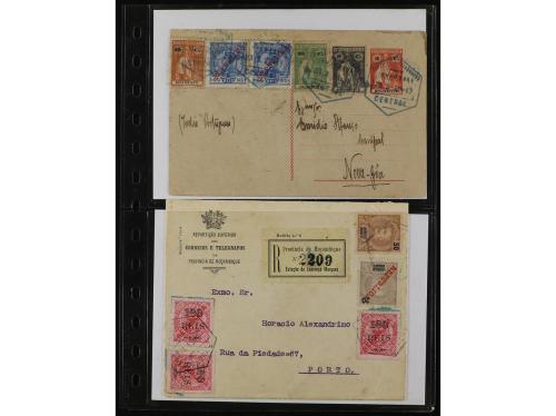 ✉ MOZAMBIQUE. 1880-1917. 21 covers and cards. 
