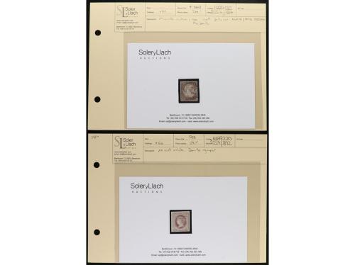 LOTES y COLECCIONES. ESPAÑA. ISABEL II. 1850-1870. Conjunto 