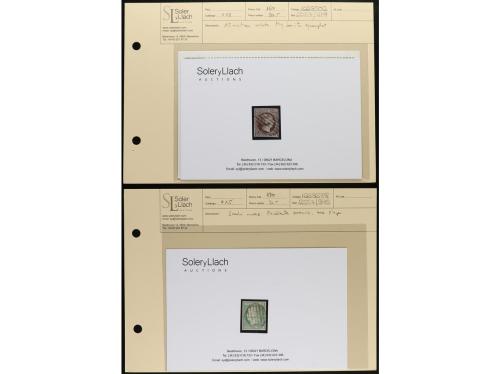 LOTES y COLECCIONES. ESPAÑA. ISABEL II. 1850-1870. Conjunto 