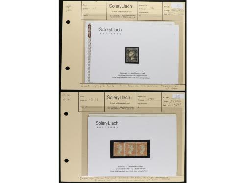 LOTES y COLECCIONES. ESPAÑA. ISABEL II. 1850-1870. Conjunto 