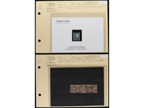 LOTES y COLECCIONES. ESPAÑA. ISABEL II. 1850-1870. Conjunto 