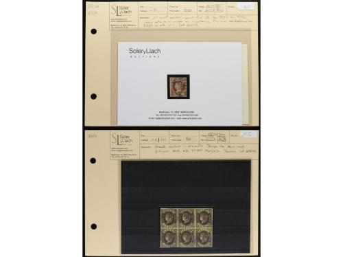 LOTES y COLECCIONES. ESPAÑA. ISABEL II. 1850-1870. Conjunto 