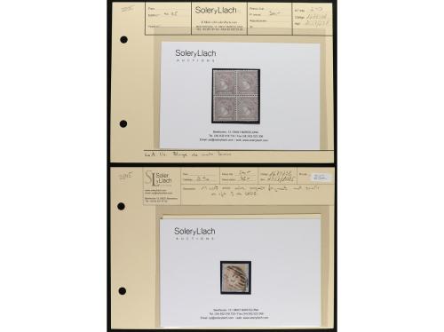 LOTES y COLECCIONES. ESPAÑA. ISABEL II. 1850-1870. Conjunto 