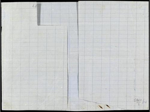✉ COLONIAS INGLESAS. 1871. Gran fragmento de carta salida de