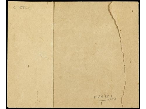 ✉ COLONIAS INGLESAS. 1893. FAJA DE PRENSA (falta parte del d