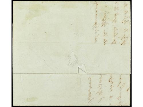 ✉ COLONIAS INGLESAS. 1845. ZANTE (Ionian Islands) a CEFALONI