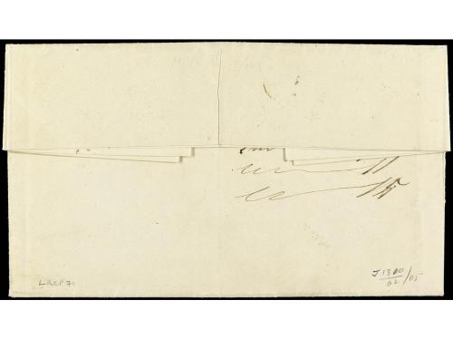 ✉ COLONIAS INGLESAS. 1850. CORFU (Ionian Islands) a PATRASO 