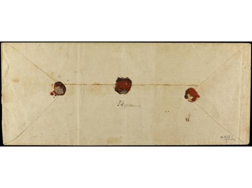 ✉ FILIPINAS. Ed. 123 (7), 127. 1897. CEBÚ a MANILA. Plica de