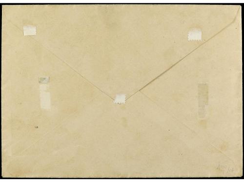 ✉ FILIPINAS. (1890 ca.). MANILA a BARCELONA. Sobre circulado