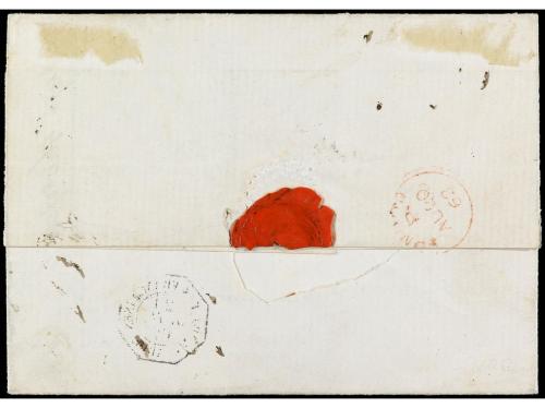 ✉ BRASIL. 1867. RIO DE JANEIRO a LONDRES. Circulada por corr