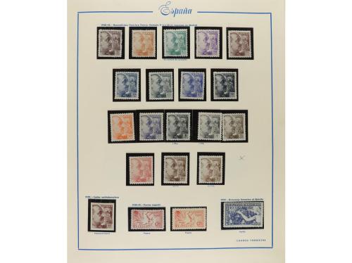 LOTES y COLECCIONES. ESPAÑA y COLONIAS. ESTADO ESPAÑOL. Cole