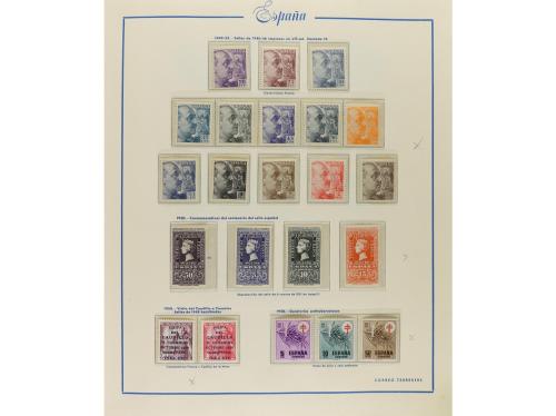 LOTES y COLECCIONES. ESPAÑA y COLONIAS. ESTADO ESPAÑOL. Cole