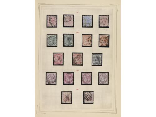 LOTES y COLECCIONES. GRAN BRETAÑA. Colección en 3 álbumes y 