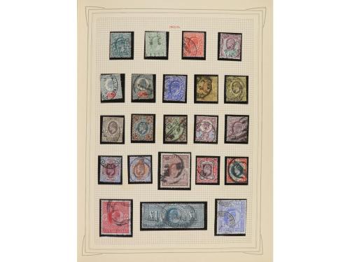 LOTES y COLECCIONES. GRAN BRETAÑA. Colección en 3 álbumes y 