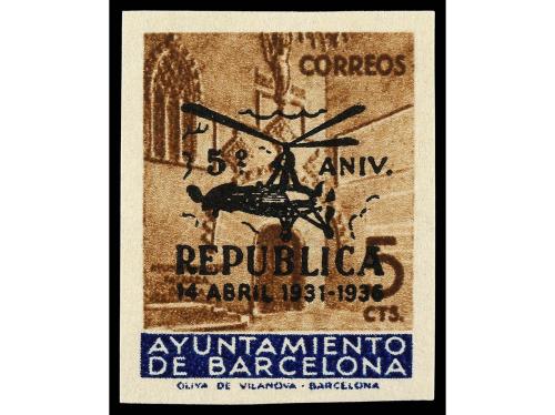 ** ESPAÑA: AYUNTAMIENTO DE BARCELONA. Ed. NE 17/21. SERIE CO