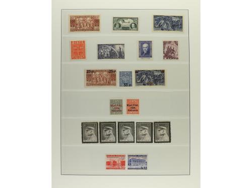 LOTES y COLECCIONES. POLONIA. Colección montada en álbum Lin