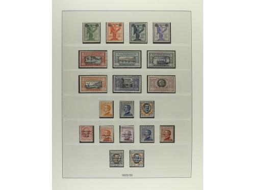 LOTES y COLECCIONES. ITALIA. Colección en álbum Lindner de 1