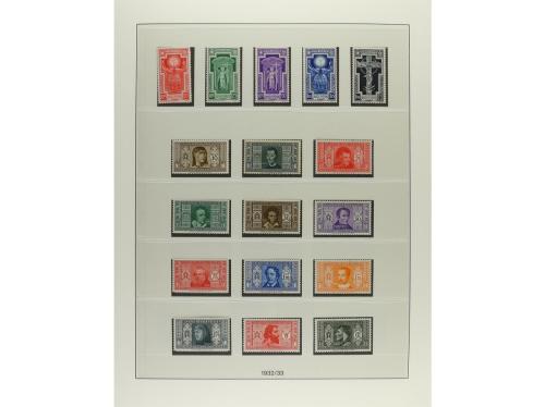 LOTES y COLECCIONES. ITALIA. Colección en álbum Lindner de 1