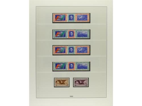 LOTES y COLECCIONES. ITALIA. Colección en álbum Lindner de 1