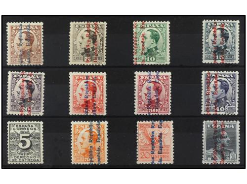 ** ESPAÑA. Ed. 593/603. SERIE COMPLETA. 11 valores. Muy bien