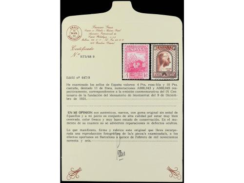 ** ESPAÑA. Ed. 636/49. SERIE COMPLETA. 14 valores. Espectacu