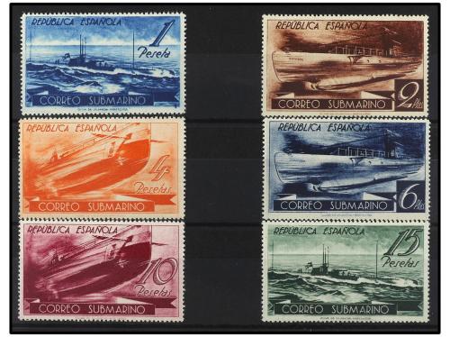 ** ESPAÑA. Ed. 775/80. SERIE COMPLETA. 6 valores. LUJO. 