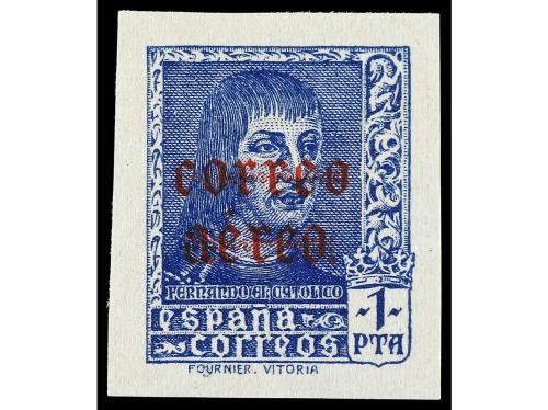 ** ESPAÑA. Ed. 845/6s. SERIE COMPLETA. 2 valores SIN DENTAR.