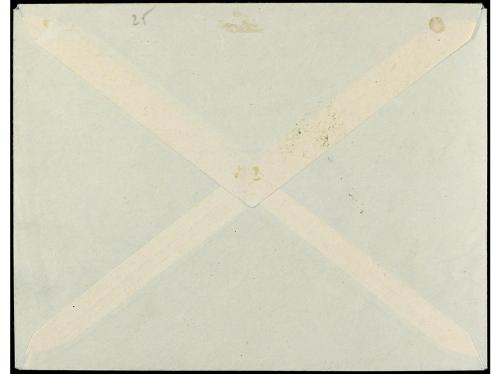 ✉ FRANCIA. Yv. 257A (2). 1929. 2 Fr. (+ 5 Fr.) naranja (2) e