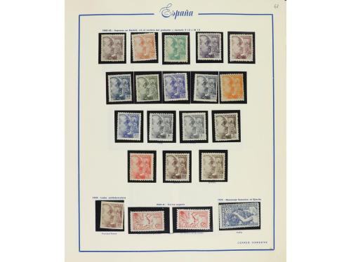 LOTES y COLECCIONES. ESPAÑA. Colección en álbum Majó de 1850