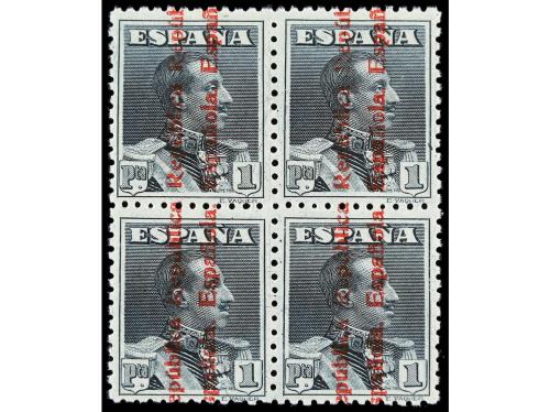 ** ESPAÑA. Ed. 593/603 (4). SERIE COMPLETA. 11 valores en bl