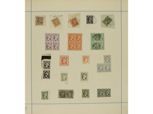 LOTES y COLECCIONES. ESPAÑA. FACSÍMILES. Conjunto montado en