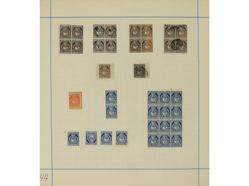 LOTES y COLECCIONES. ESPAÑA. FACSÍMILES. Conjunto montado en