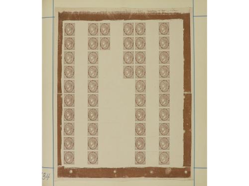 LOTES y COLECCIONES. ESPAÑA. FACSÍMILES. Conjunto montado en