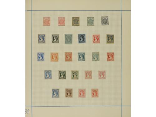 LOTES y COLECCIONES. ESPAÑA. FACSÍMILES. Conjunto montado en